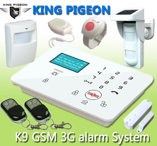 GSM 3G/4G Touch Keypad Alarm System with Dial to Open Gate (4G/3G